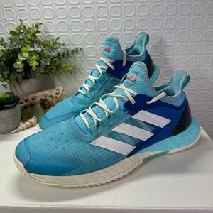 adidas ADIZERO UBERSONIC 4 Tennis Shoes Blue Women’s Size 9.5
